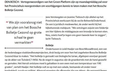 Eerste Bossche bolletje gezond