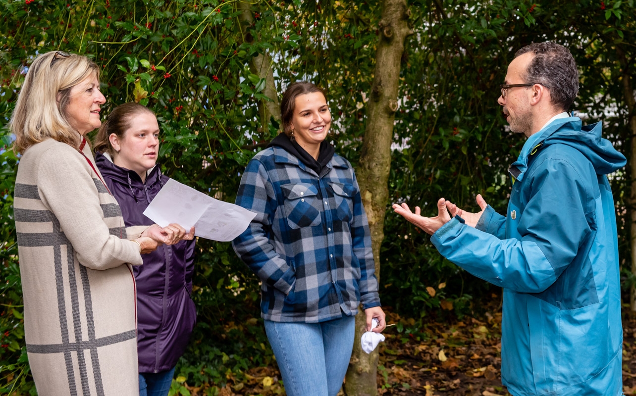 Vol vertrouwen naar buiten Training