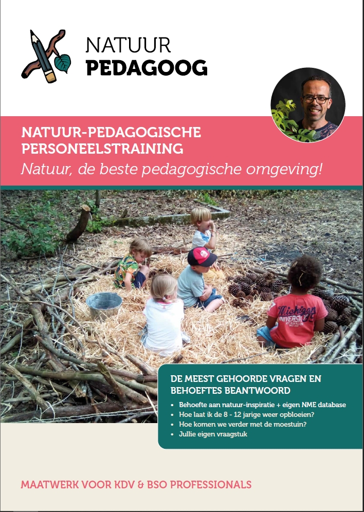 Training Natuur de beste pedagogische omgeving Natuurpedagoog